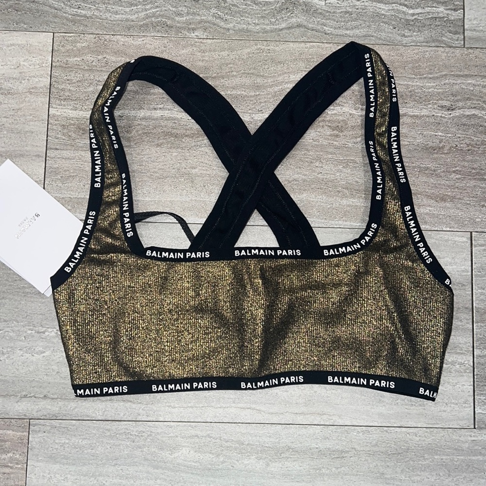 Balmain Paris Sports Bra